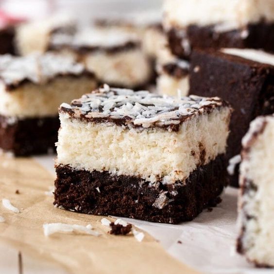 Creamy Coconut Brownie