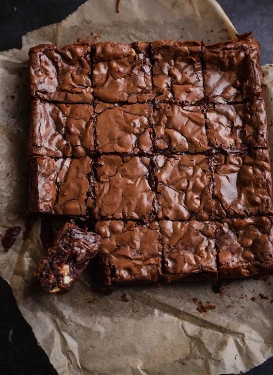 Crinkle Top Brownie