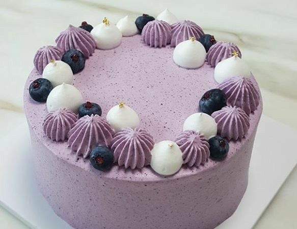 Chocolate Blueberry Cake