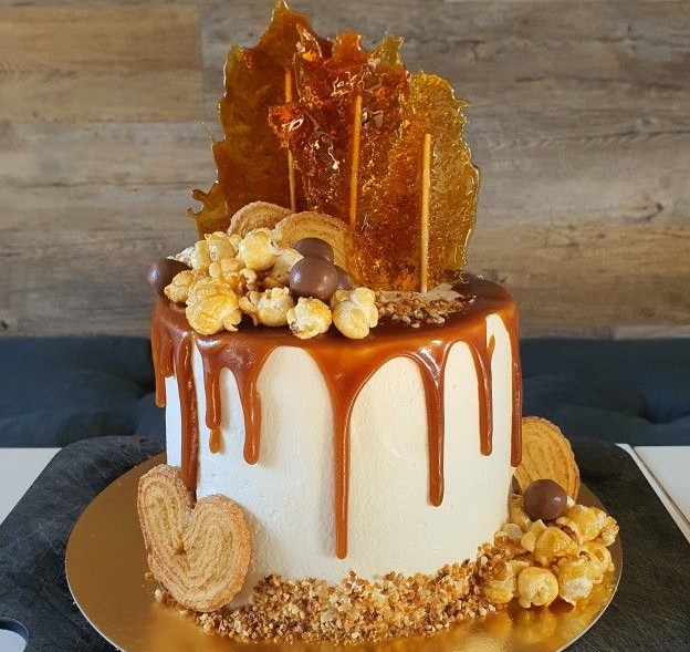 Coffee Caramel Cake