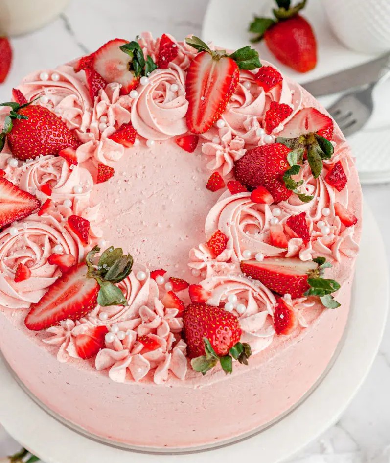 Strawberry Cake