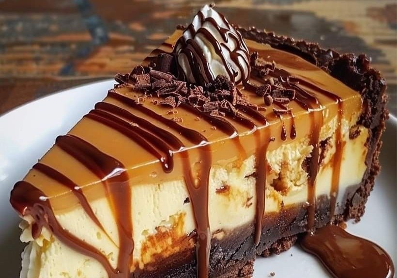 Coffee Caramel Cheesecake