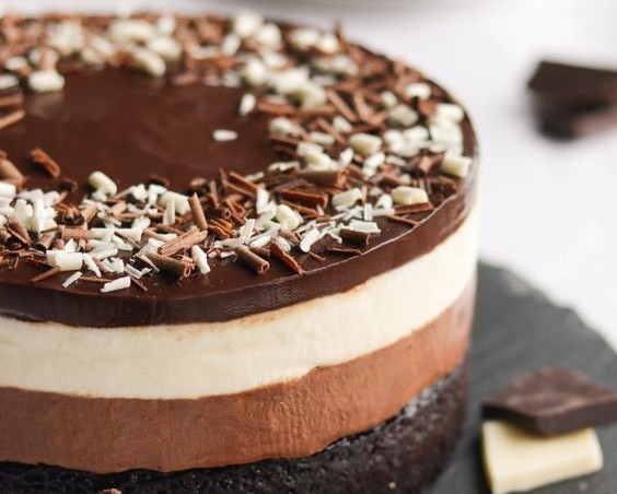 Triple Chocolate Cheesecake