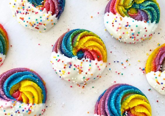 Rainbow Cookies