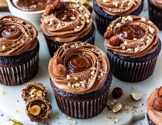 Nutella Cupcake