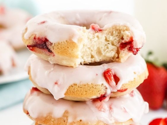 Strawberry Donut