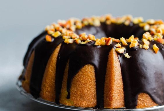 Orange Glaze Cake