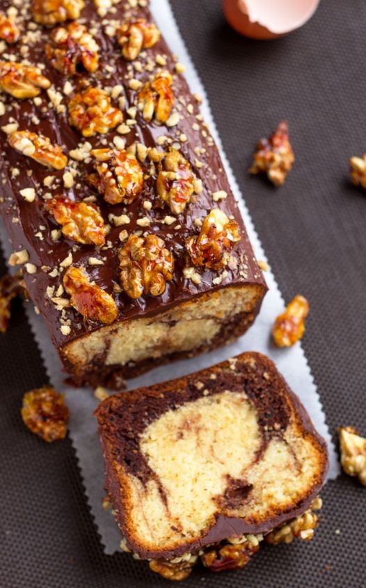 Walnut Banana Cake